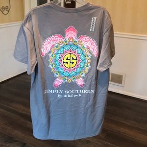 NWT! Simply Southern gray T-shirt